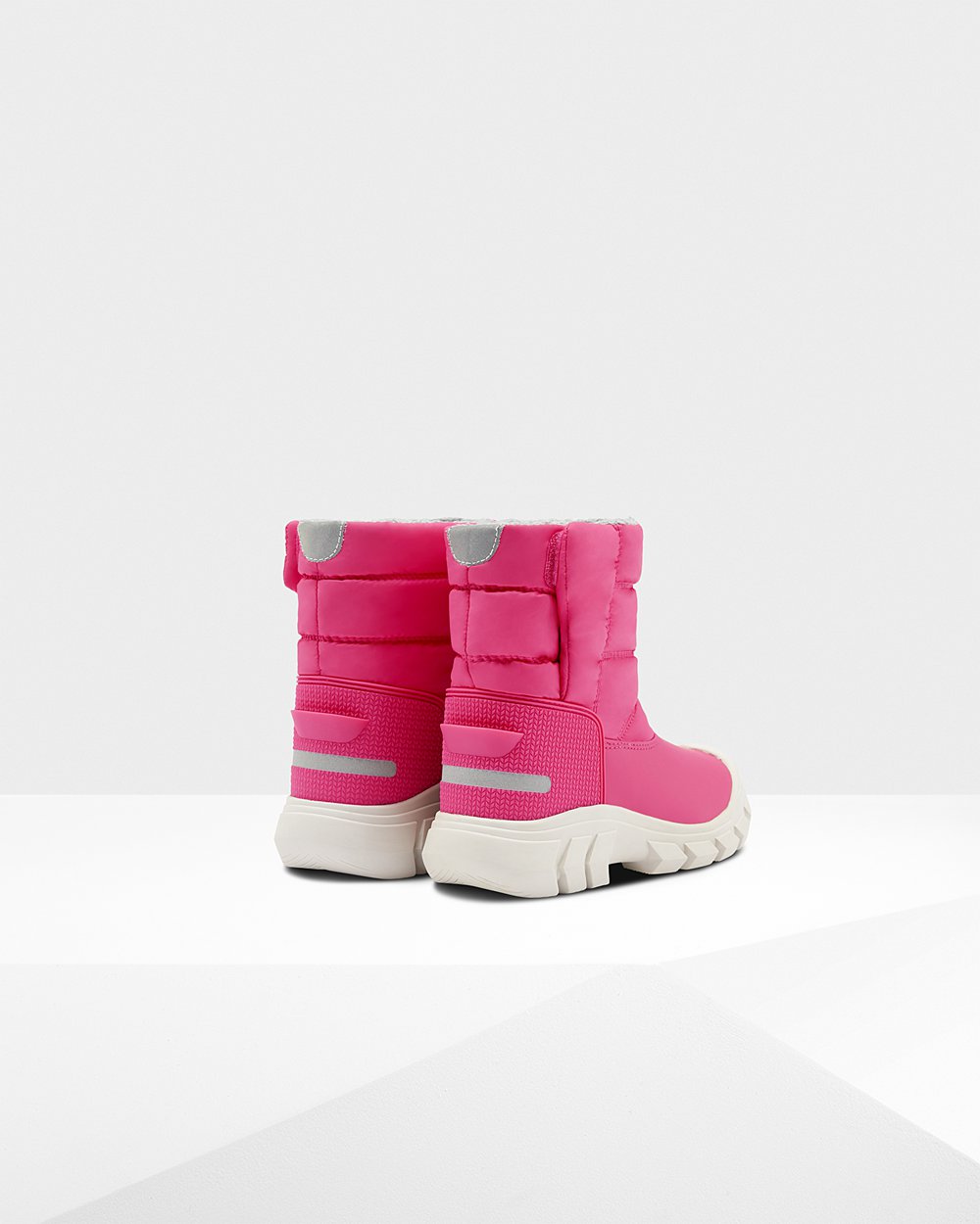 Botas De Nieve Original Big Insulated Hunter Niños - Rosas Claro - 768459QIM